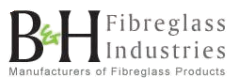 B&H FIBRE GLASS INDUSTRIES Logo
